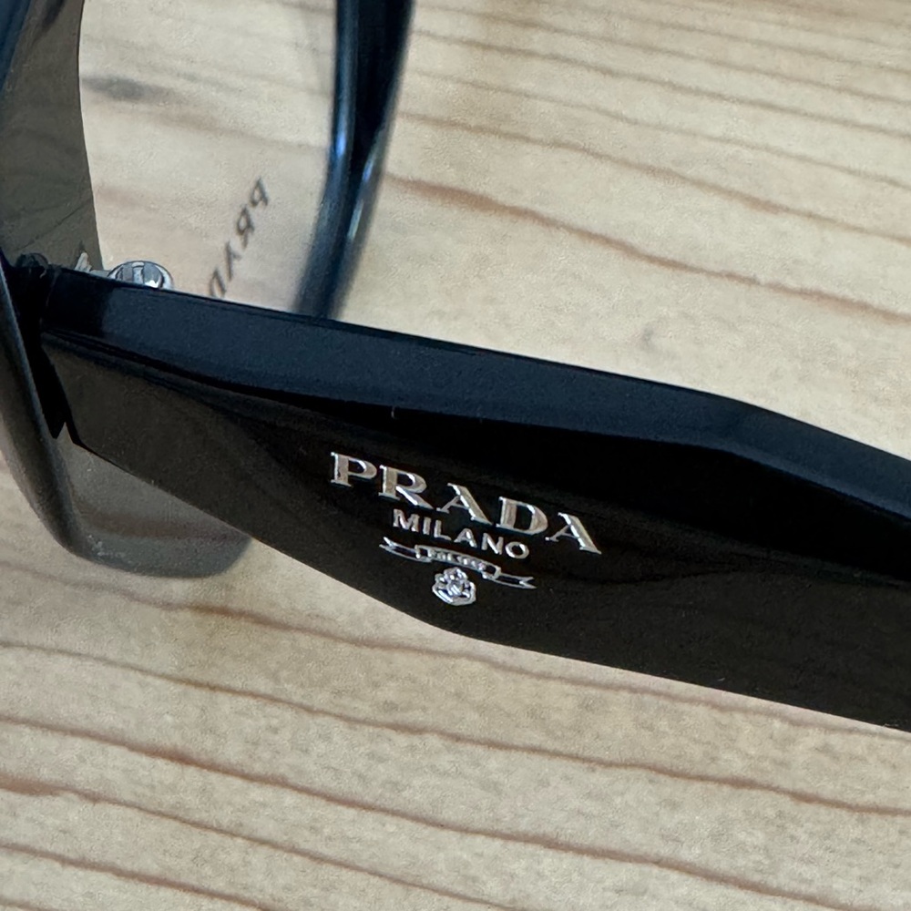 Prada Black Women's Glasses - Picture 7 of 10